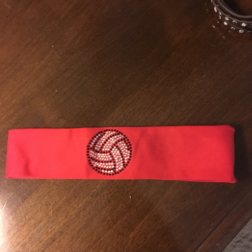 Red volleyball headband by UrbanHalo